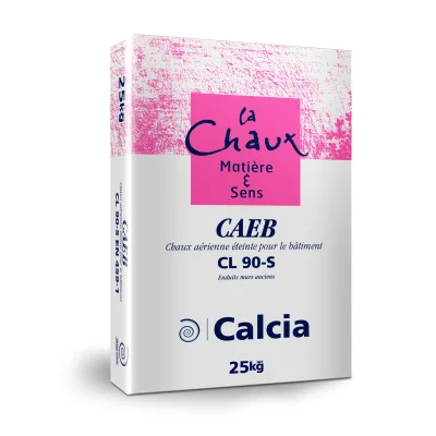 Chaux aérienne éteinte i.design CAEB CL 90-S sac 25kg