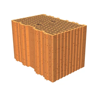Brique de mur T.C base Porotherm R371 ép. 375mm 250 x 249mm R=3.14m².K/W