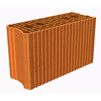 Brique de mur T.C base Porotherm GFR202 ép. 200mm 299 x 500mm R=1.01m².K/W
