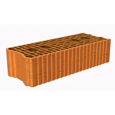 Brique de mur T.C arase Porotherm R204 ép. 200mm 500 x 124mm