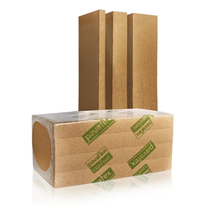 Laine de bois semi rigide B.D Pavaflex Confort ép. 60mm 57.5 x 122cm pqt 5.612m² R=1.55m² K/W