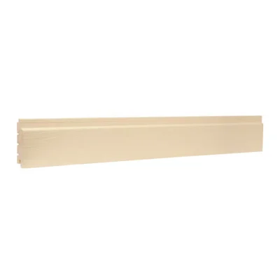 Clin sapin du nord ép. 20 x 125mm Extra profil Line 4.45ml Blanc Perle