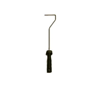 Monture manche ABS Noir 430 x 100mm p/rouleau de 110 à 150mm