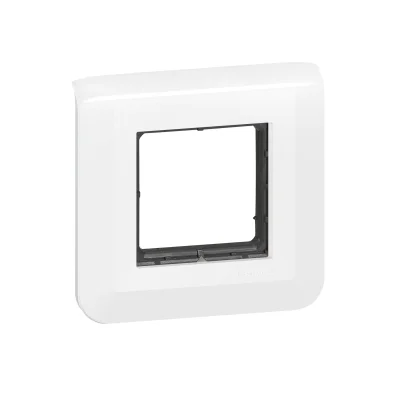 Plaque support fixation à vis Mosaic 2 modules Blanc R.99472 LEGRAND