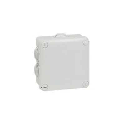 Boîte dérivation saillie 100 x 100mm Plexo Gris R.94519 LEGRAND