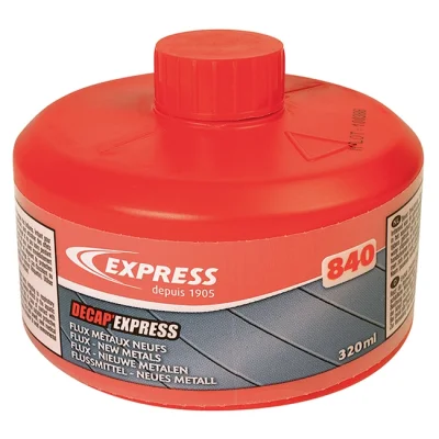 Décapant métaux neufs p/soudure étain Decap'express flacon 320ml