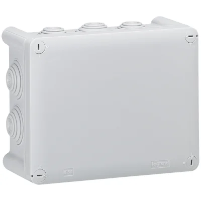Boîte dérivation saillie 180 x 140mm Plexo Gris R.94525 LEGRAND