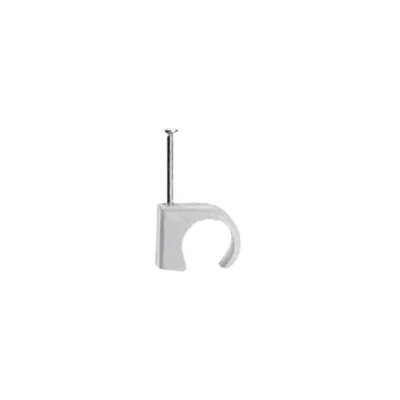 Cavaliers souples Multifix p/ câble D. 10 à 14mm Gris blister de 20 LEGRAND