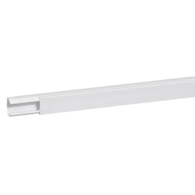 Moulure pvc DLP p/ instal. électrique 17 x 17mm sans cloison 2.10ml Blanc LEGRAND