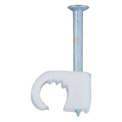 Cavaliers souples Multifix p/ câble D. 14 à 20mm Blanc blister de 20 LEGRAND