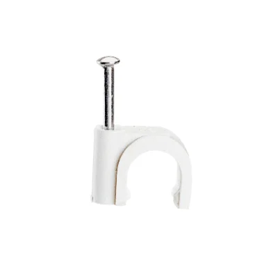 Cavaliers souples Multifix p/ câble D. 10 à 14mm Blanc blister de 20 LEGRAND
