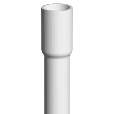Tube plastique IRL 3321 tulipe D. 16mm 3.00ml Gris GEWISS