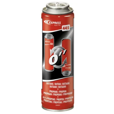 Cartouche de gaz propène 26% + butane + propane 60gr