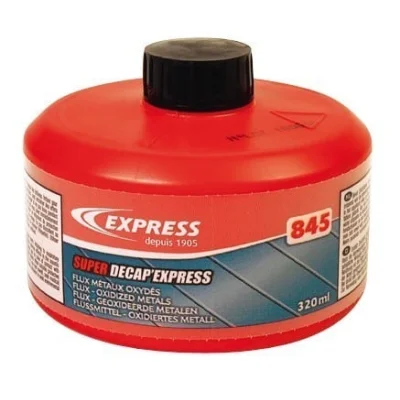 Décapant métaux oxydés p/soudure étain Super Decap'express flacon 320ml