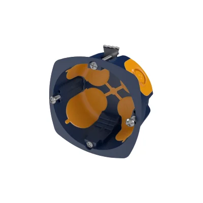 Boîte à encastrer 1 poste étanche à l'air Air'Metic D. 67mm P= 40mm R.S320702 EUR'OHM