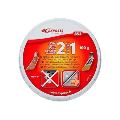 Pâte décapante et pré-étamage p/soudure étain boite de 100g