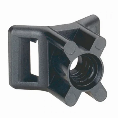 Embases à visser plastique p/ collier 9mm boîte de 100 LEGRAND