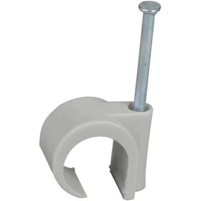 Cavaliers souple p/ câble D. 16 à 19mm Gris blister de 100 EUR'OHM
