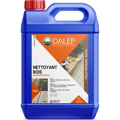 Nettoyant multifonctions int. ext. tous type de bois bidon 5L