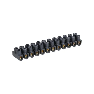 Barettes de connexion 16mm² noir EUR'OHM