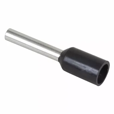 Embout de câblage 1,5mm² lot de 10 noir EUR'OHM