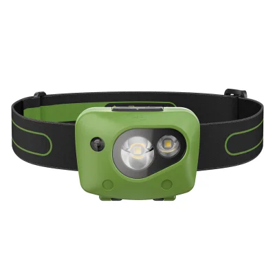 Lampe frontale à Leds GP Discovery CH43 300lm + 3 piles AAA Vert GP BATTERY