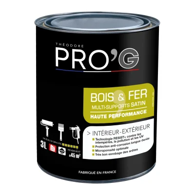 PRO'G BOIS ET FER BTP 3L