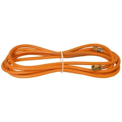 Tuyau caoutchouc D. 6.3mm avec raccord 4.75ml R.963/5