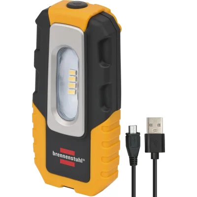 Lampe portable 4 Leds Smd 200lm IP20 batterie 3.7V Li-Ion intégré