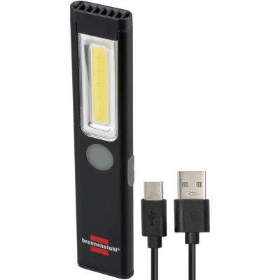Lampe de poche à Leds PL 200AC 200lm IP20 batterie 3.7V Li-Ion intégré