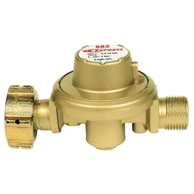Detendeur propane fixe 2 bars sortie 3/8 gauche R.682