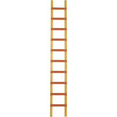 Echelle de toit bois écartement échelons 25cm 3.00ml